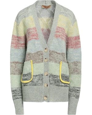 Cormio Renato Striped Cardigan - Green