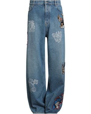 Off-White c/o Virgil Abloh Jeans Cotton - Blue