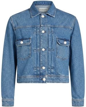 Officine Generale Denim Outerwear Cotton, Organic Cotton - Blue