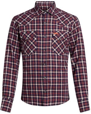 Takeshy Kurosawa Shirt Cotton - Purple