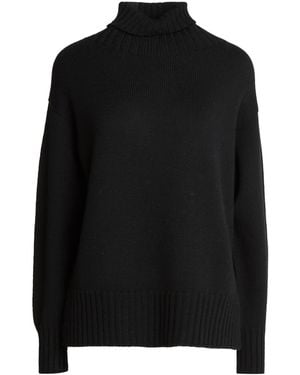 Drumohr Turtleneck Merino Wool - Black