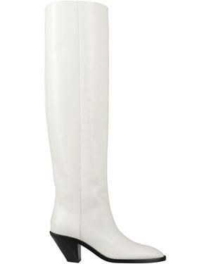 Victoria Beckham Boot Calfskin - White