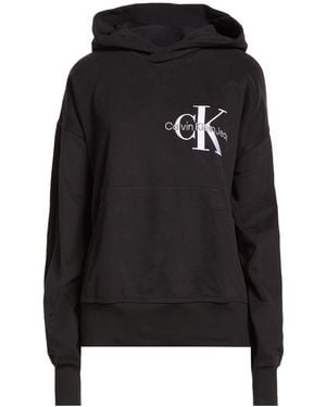 Calvin Klein Sweatshirt Cotton, Elastane - Black