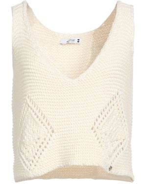 Please Ivory Top Cotton, Polyacrylic - White