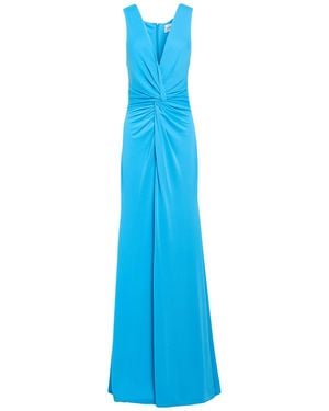 ATELIER LEGORA Maxi Dress Viscose, Elastane - Blue