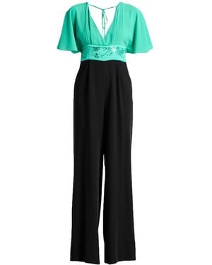 CAMILLA Emerald Jumpsuit Polyester - Green