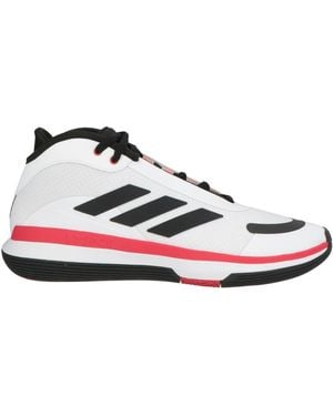 adidas Sneakers Textile Fibers, Synthetic Material - White