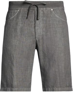 120% Lino Shorts & Bermuda Shorts - Grey