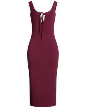 Erika Cavallini Semi Couture Midi Dresses - Red
