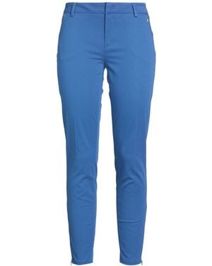 Sportmax Pants Cotton, Elastane - Blue