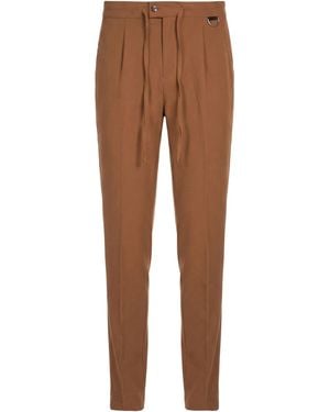 Officina 36 Trouser - Brown