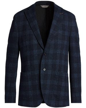 Paoloni Blazer Cotton, Polyamide - Blue