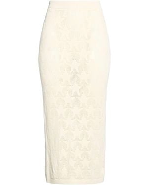 Akep Midi Skirt - White