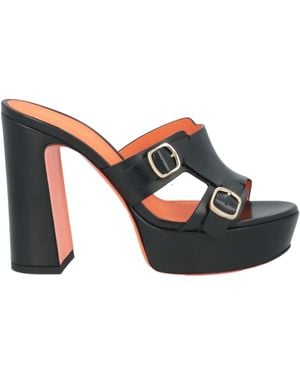 Santoni Sandals Leather - Blue