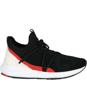 PUMA x FERRARI Sneakers Calfskin, Polyester - Black
