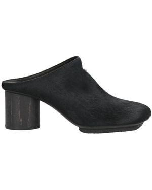 Uma Wang Mules & Clogs Leather - Black
