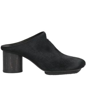 Uma Wang Mules & Clogs Leather - Black