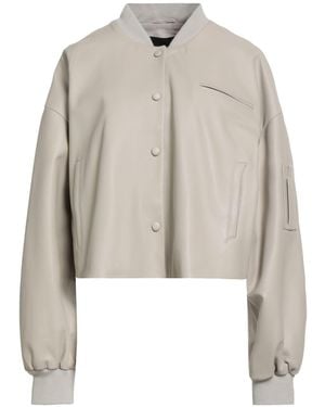 Enes Jacket Leather - Natural