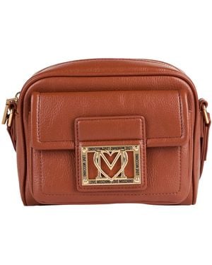 Love Moschino Cross-Body Bag - Brown