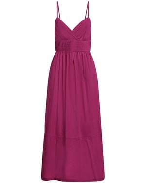 Alpha Studio Midi Dress Cotton, Elastane - Purple
