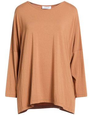 Gran Sasso Tan T-Shirt Modal, Elastane - Brown