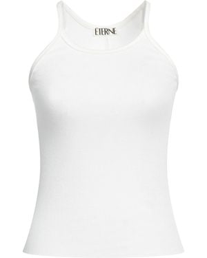 ÉTERNE Tank Top Cotton - White