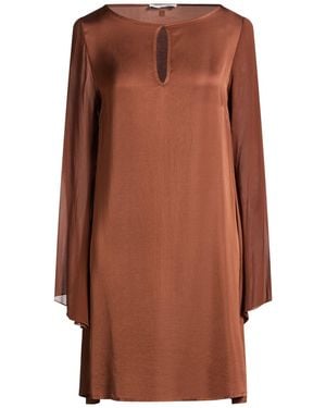 Manila Grace Mini Dresses - Brown