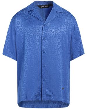 Just Cavalli Shirt Viscose - Blue