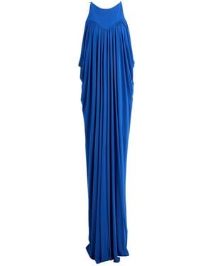 Alberta Ferretti Maxi Dress Viscose - Blue
