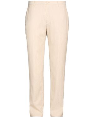 Etro Pants Wool - Natural