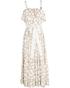 High Vestito Midi - Bianco