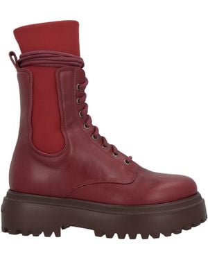 Le Silla Ankle Boots - Red