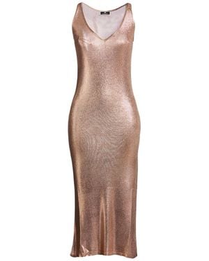 Elisabetta Franchi Midi Dress - Brown