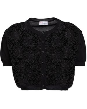 RED VALENTINO カーディガン ブラック