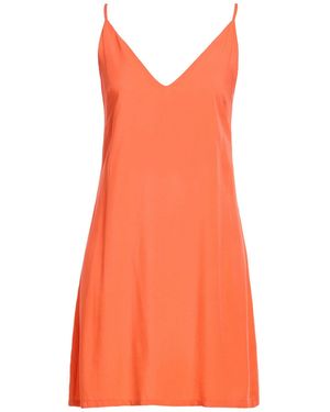 Angelo Marani Mini Dress Viscose - Orange