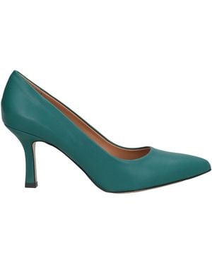 RANYÉ Dark Pumps Leather - Green