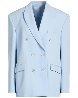 Wardrobe NYC Blazer Virgin Wool - Blue