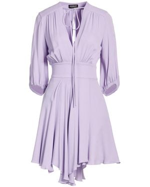Dondup Mini Dress Viscose - Purple