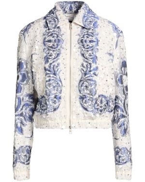Etro Jacket Cotton, Silk, Polyester, Pvc - Blue