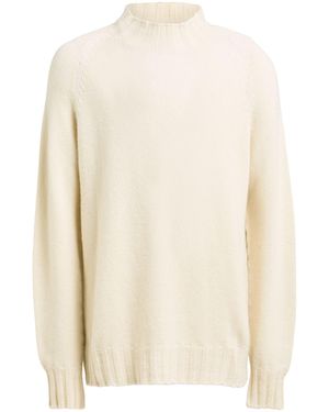 Tagliatore Rollkragenpullover - Weiß