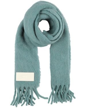 Ami Paris Scarf Alpaca Wool, Polyamide - Green