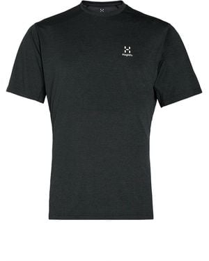 Haglöfs Charcoal T-Shirt Polyester - Black