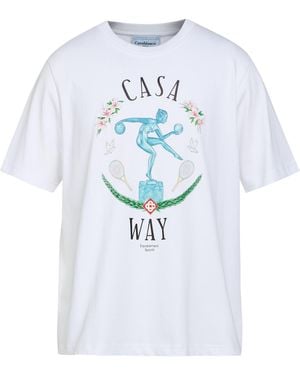 CASABLANCA T-Shirt Organic Cotton - White