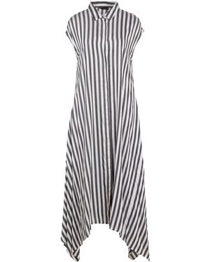 Peserico Midi-Kleid - Weiß