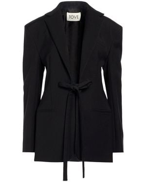 TOVE Blazer Cotton, Viscose, Elastane - Black