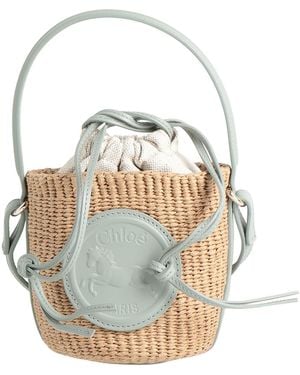 Chloé Handbag Paper, Calfskin - Natural