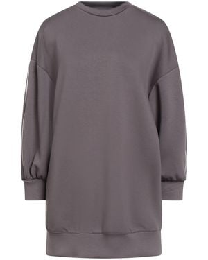 Haveone Mini Dress Polyester, Viscose, Elastane - Gray