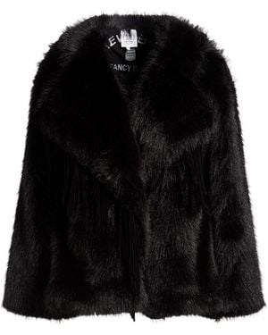 Le Volière Shearling & Teddy - Black