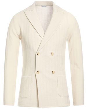Manuel Ritz Blazer Cotton, Acrylic - Natural