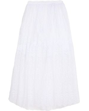 Ermanno Scervino Maxi-Rock - Weiß